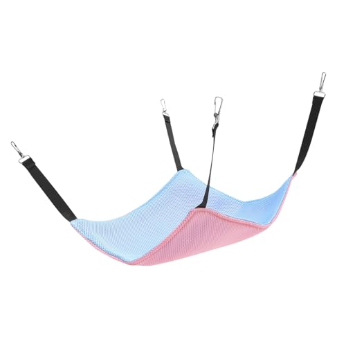 Angoily Haustierkäfig Hängematte Zum Aufhängen Komfortable Katzenhängematte Mesh Für Kätzchen Welpen Und Ratten Angoily Haustierkäfig Hängematte Zum Aufhängen Komfortable Katzenhängematte Mesh Für Kätzchen Welpen Und Ratten von Angoily