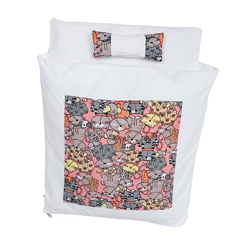 Angoily Katzenkissen Haustiernest Schlafsack Geschlossen Haustierbett Matte Warmes Haustierbett Abnehmbar Waschbar Bequem Für Drinnen/draußen Angoily Katzenkissen Haustiernest Schlafsack Geschlossen Haustierbett Matte Warmes Haustierbett Abnehmbar Waschbar Bequem Für Drinnen/draußen von Angoily