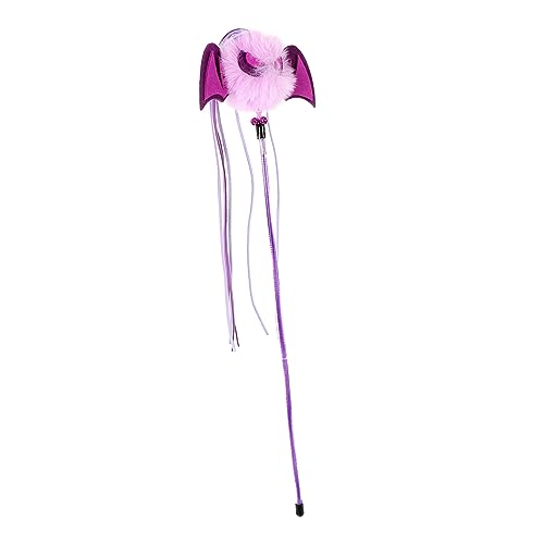 Angoily Halloween Katzenspielzeug Interaktive Teaser-Stick Mit Für Aktive Katzen Fördert Spiel Und Bewegung Für Halloween-spaß Angoily Halloween Katzenspielzeug Interaktive Teaser-Stick Mit Für Aktive Katzen Fördert Spiel Und Bewegung Für Halloween-spaß von Angoily