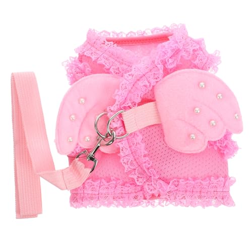 Angoily Katzenkostü Accessoires für ädchen Welpengeschirr Leine Haustier Geschirr Katzengeschirr ultraklein Kettenblatt Kleidung Hosenträger eingestellt Rosa Angoily Katzenkostü Accessoires für ädchen Welpengeschirr Leine Haustier Geschirr Katzengeschirr ultraklein Kettenblatt Kleidung Hosenträger eingestellt Rosa von Angoily
