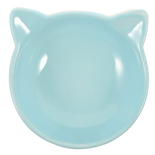 Angoily Katzenschüssel aus Keramik pet Bowl katzenfutter schüssel Katzenfutterautomaten schüssel Keramik geschirrtuch Mehrzweck Keramikschale Container Lebensmittel Speiseteller von Angoily