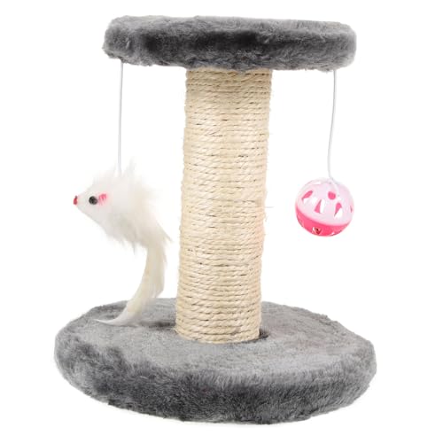 Angoily Kleiner Katzenkratzbaum Aus Juteseil Entzückende Form für Indoor-kätzchen und Katzen Teppichkratzbaum Kratzbaum für Indoor-Katzen Angoily Kleiner Katzenkratzbaum Aus Juteseil Entzückende Form für Indoor-kätzchen und Katzen Teppichkratzbaum Kratzbaum für Indoor-Katzen von Angoily