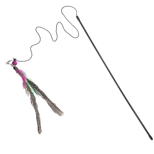 Angoily Kitten Dangler Toy Mit Feder Und Glöckchen Interaktives Katzenspielzeug Für Katzen Und Kätzchen Ca Lang Fördert Bewegung Und Natürliche Instinkte Angoily Kitten Dangler Toy Mit Feder Und Glöckchen Interaktives Katzenspielzeug Für Katzen Und Kätzchen Ca Lang Fördert Bewegung Und Natürliche Instinkte von Angoily