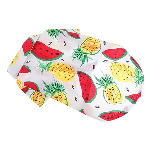 Angoily Hunde-Shirt „Sun“ Hundebekleidung Haustier-Shirt Baumwolle Atmungsaktiv Haustierkostüm Welpen-Shirt Weiß L Angoily Hunde-Shirt „Sun“ Hundebekleidung Haustier-Shirt Baumwolle Atmungsaktiv Haustierkostüm Welpen-Shirt Weiß L von Angoily
