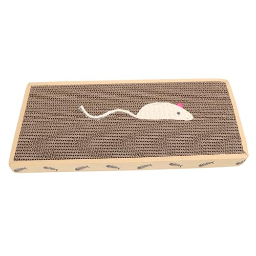 Angoily Niedliches Katzenkratzbrett Aus Wellpappe Katzenspielzeug Schleifbrett Multifunktionales Haustier-kratzbrett für Katzen und Kätzchen Angoily Niedliches Katzenkratzbrett Aus Wellpappe Katzenspielzeug Schleifbrett Multifunktionales Haustier-kratzbrett für Katzen und Kätzchen von Angoily