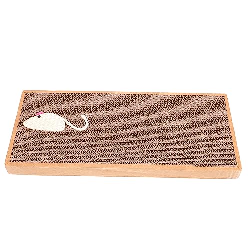 Angoily Kratzbrett Für Katzen Widerstandsfähige Kratzmatte Aus Wellpappe Für Drinnen Fördert Spiel Und Gesundheit Schützt Möbel Und Teppiche von Angoily
