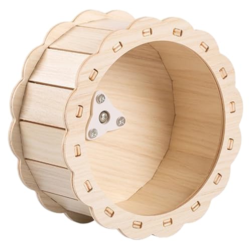 Angoily Hamster-spaßspielzeug Leises Laufrad Aus Holz Für Den Innenbereich Haustierspielzeug Angoily Hamster-spaßspielzeug Leises Laufrad Aus Holz Für Den Innenbereich Haustierspielzeug von Angoily