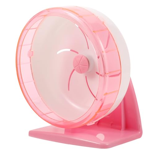 Angoily Geräuschloses Hamster-laufrad Dekoratives Geräuschloses Chinchilla-Rad Platzsparendes Spielzeug von Angoily