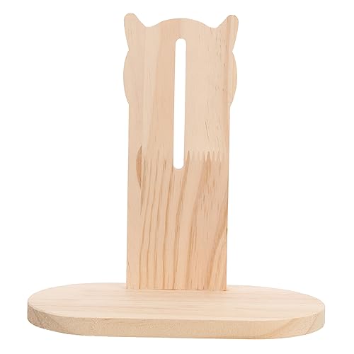 Angoily Holzsockel Für Hamsterrad Rollenspielzeug Haustier-übungsrad Ständer Geräuschloses Design Halterung Aufbewahrungshalter Für Sichere Und Stabile von Angoily