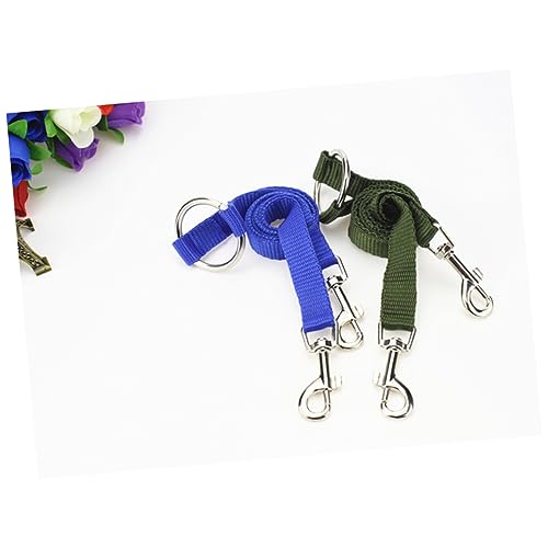 Angoily Hundetrainingsseil Doppelleinen für Hunde Haustier-transportkabel Robustes Nylon für Hunde und Katzen von Angoily