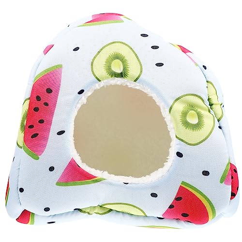 Angoily Thermisches Meerschweinchenbett Hamsternest 22 X 22 cm Schwamm Versteck Warmes Bett Für Haustiere Camping-Stil Komfort Für Haustiere Angoily Thermisches Meerschweinchenbett Hamsternest 22 X 22 cm Schwamm Versteck Warmes Bett Für Haustiere Camping-Stil Komfort Für Haustiere von Angoily