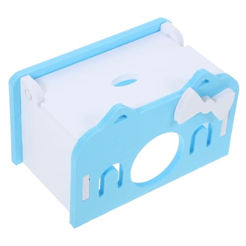 Angoily Kleintierhütte Versteck für Meerschweinchen Hamsterversteck Chinchilla-Spielzeug Bequemes PVC Angoily Kleintierhütte Versteck für Meerschweinchen Hamsterversteck Chinchilla-Spielzeug Bequemes PVC von Angoily