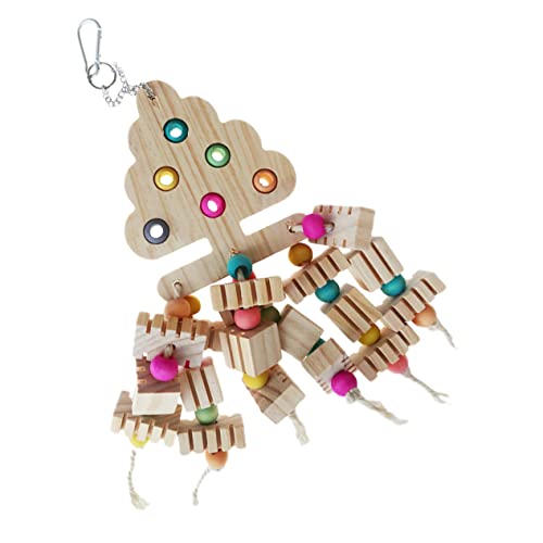 Angoily Educational Parrot Toy Aus Holz Buntes Hängespielzeug Für Vögel Interaktives Kau Und Spielzeug Aktivität Und Stressabbau Installieren Geeignet Für Käfige Von Papageien Und Angoily Educational Parrot Toy Aus Holz Buntes Hängespielzeug Für Vögel Interaktives Kau Und Spielzeug Aktivität Und Stressabbau Installieren Geeignet Für Käfige Von Papageien Und von Angoily
