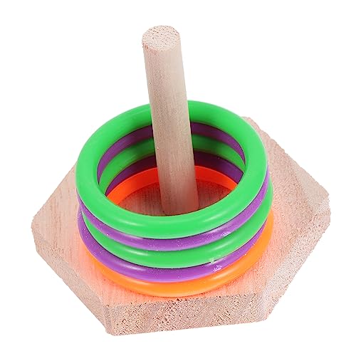 Angoily Smart Bird Toys Intelligenztraining Papagei Trick Stacking Für Ziervögel Design von Angoily