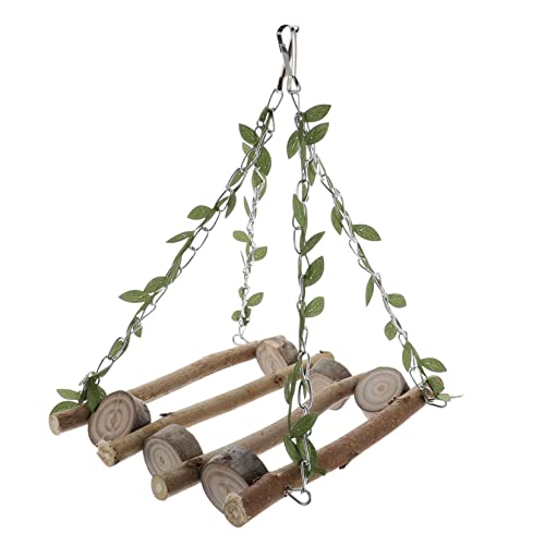 Angoily Papageien Spielzeug Holz Hängende Leiter Kletterspielzeug Für Vögel Für Käfige Sicheres Und Langlebiges Material Für Kleine Und Mittelgroße Papageien Geeignet Fördert Das Angoily Papageien Spielzeug Holz Hängende Leiter Kletterspielzeug Für Vögel Für Käfige Sicheres Und Langlebiges Material Für Kleine Und Mittelgroße Papageien Geeignet Fördert Das von Angoily