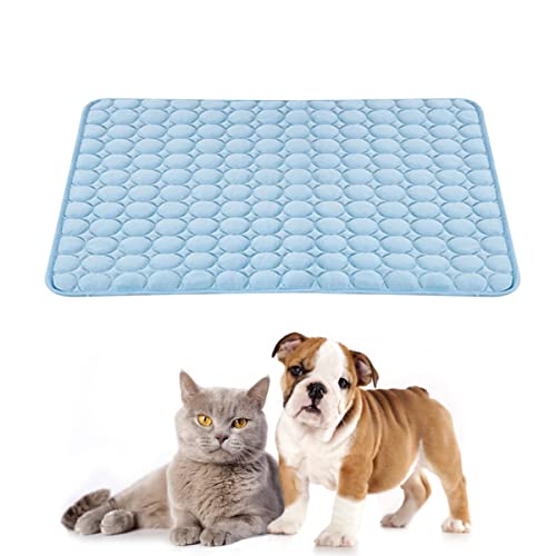 Angoily Selbstkühlende Hundebettdecke Haustier-kühlmatte -Seide Haustier-Rest-pad Angoily Selbstkühlende Hundebettdecke Haustier-kühlmatte -Seide Haustier-Rest-pad von Angoily