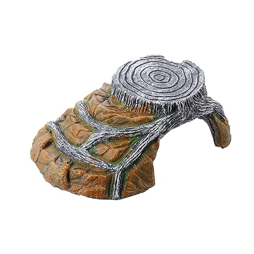 Angoily Stilvolle Schildkröte Kletterplattform Reptil Uvb Hideout Aquarium Ornament Angoily Stilvolle Schildkröte Kletterplattform Reptil Uvb Hideout Aquarium Ornament von Angoily