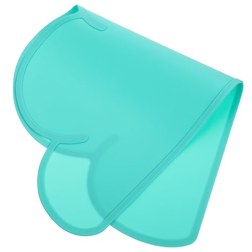 Angoily Cloudy Silikon-tischset für Haustiere Grün Verschleißfest Wärmeisolierend Zum Servieren Von Hundefutter/katzenfutter Angoily Cloudy Silikon-tischset für Haustiere Grün Verschleißfest Wärmeisolierend Zum Servieren Von Hundefutter/katzenfutter von Angoily