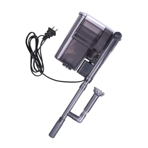 Angoily 3w Aquarium Außenfilter Mit Luftpumpe Wandmontierter Wasserfallfilter Für Süß Und Salzwasser Effiziente Fischbeckenfiltration Xp Angoily 3w Aquarium Außenfilter Mit Luftpumpe Wandmontierter Wasserfallfilter Für Süß Und Salzwasser Effiziente Fischbeckenfiltration Xp von Angoily