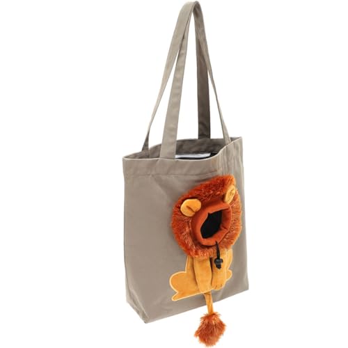 Angoily Umhängetasche Katzentragetasche Canvas-Tasche Welpenträger Cartoon-Haustier-Tragetasche Tragetuch Für Welpen Canvas-Rucksack Hundetragetasche Segeltuch Reisen Eine Schulter Zwinger von Angoily