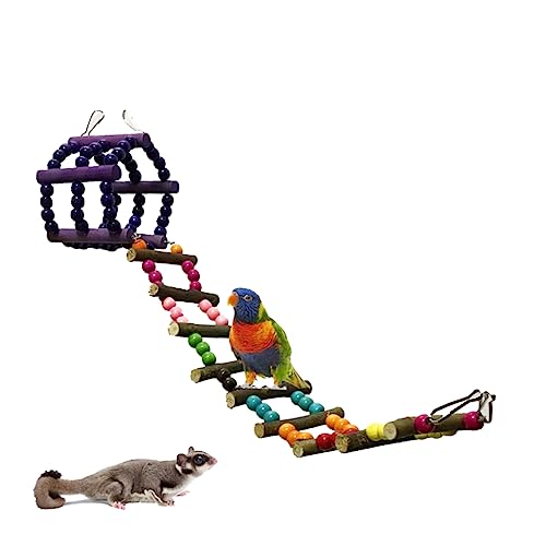 Angoily Papageienspielzeug lila Anzüge Spielzeug für Haustiere lila Anzug Spielzeug für Sittiche Spielzeuge Spielzeug zum Aufhängen im Käfig Käfigspielzeug Hamster Leiter Hölzern Angoily Papageienspielzeug lila Anzüge Spielzeug für Haustiere lila Anzug Spielzeug für Sittiche Spielzeuge Spielzeug zum Aufhängen im Käfig Käfigspielzeug Hamster Leiter Hölzern von Angoily