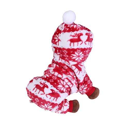 Angoily Entzückender Weihnachtsoverall Mit Hirschmotiv Für Haustiere Bequemes Haustier-Outfit Für Hunde Und Katzen Modische Robuste Haustierkleidung Für Fotos Angoily Entzückender Weihnachtsoverall Mit Hirschmotiv Für Haustiere Bequemes Haustier-Outfit Für Hunde Und Katzen Modische Robuste Haustierkleidung Für Fotos von Angoily