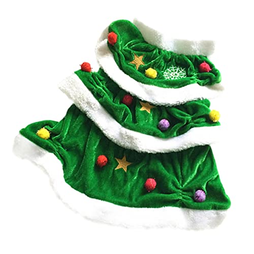 Angoily Weihnachtsbaum-hundekostüm Festliches Haustierkleid für Feiertage Größe M von Angoily