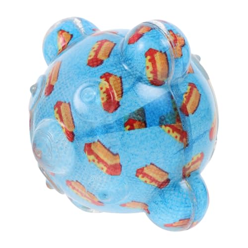 Angoily Welpenball Quietschende Bälle Für Kleine Hunde Ballspielzeug Für Hunde Spielzeuge Quietschendes Hundespielzeug Aus Latex Spielzeug Zum Von Welpen Hundebälle TPR Hotdog Kleiner Hund von Angoily
