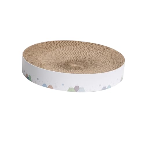 Angoily Katzenkratzbett Kätzchen Kratzbrett Haustier Katze Kratzunterlage geriffelter Kratzer Spielzeug Haustier Katze Kratzbrett lustiges Kratzbrett runden kratzbaum für Katzen Wellpapier Angoily Katzenkratzbett Kätzchen Kratzbrett Haustier Katze Kratzunterlage geriffelter Kratzer Spielzeug Haustier Katze Kratzbrett lustiges Kratzbrett runden kratzbaum für Katzen Wellpapier von Angoily