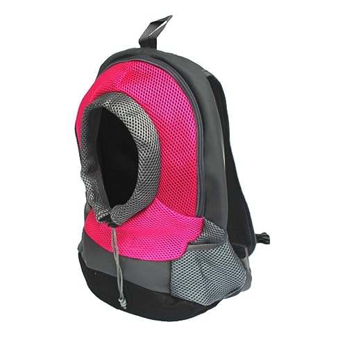 Angoily Kompakte Fronttasche für Haustiere Rolltragetasche für Haustiere Im Freien Tragbare Reisetasche Größe L Hundetasche Rosy von Angoily