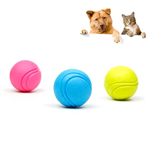 Angoily Abs mittelgroßes Hundespielzeug interaktives Hundespielzeug Spielzeug für Hunde Kauspielzeug jugueten Spielzeuge kaubälle für Hunde Haustier-Tennisball zum Kauen der Hund Kauball von Angoily