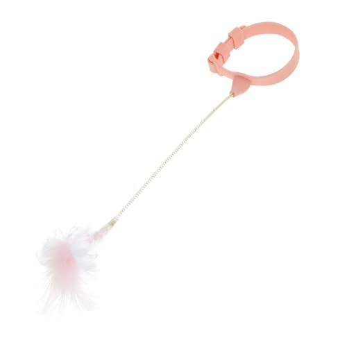 Angoily Interaktives Katzenspielzeug-Halsband Instinkt-stab für Ihre Katze für Täglichen Spaß Bindungsspielzeug für Hauskatzen Angoily Interaktives Katzenspielzeug-Halsband Instinkt-stab für Ihre Katze für Täglichen Spaß Bindungsspielzeug für Hauskatzen von Angoily