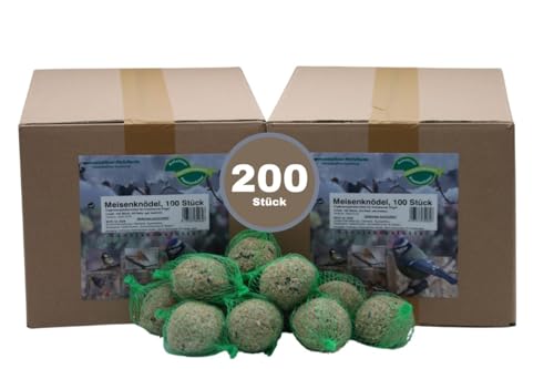 Anhaltiner Meisenknödel 200St. mit Netz mit Insekten Rindertalg Wildvögel Fett Anhaltiner Meisenknödel 200St. mit Netz mit Insekten Rindertalg Wildvögel Fett von Anhaltiner Premiumfutter Der Futterspezialist