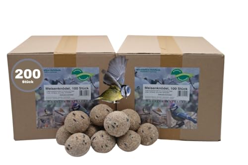 Anhaltiner Meisenknödel 200St. ohne Netz mit Insekten Rindertalg Wildvögel Fett Anhaltiner Meisenknödel 200St. ohne Netz mit Insekten Rindertalg Wildvögel Fett von Anhaltiner Premiumfutter Der Futterspezialist
