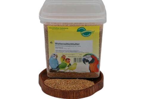 Anhaltiner Wellensittichfutter mit Jod und Honig 3,5 kg Premiumfutter Vogelfutter mit Jod und Honig von Anhaltiner Premiumfutter