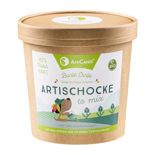 AniCanis Bio Artischockenkraut für Hunde - Artischocke Gemüse getrocknet - Futterzusatz - 100g AniCanis Bio Artischockenkraut für Hunde - Artischocke Gemüse getrocknet - Futterzusatz - 100g von AniCanis