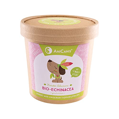 AniCanis Bio Echinacea für Hunde - Echinaceapulver, natürliche Unterstützung Immunsystem & Atemwege - Kräuter Futterzusatz Nahrungsergänzung - 50g AniCanis Bio Echinacea für Hunde - Echinaceapulver, natürliche Unterstützung Immunsystem & Atemwege - Kräuter Futterzusatz Nahrungsergänzung - 50g von AniCanis