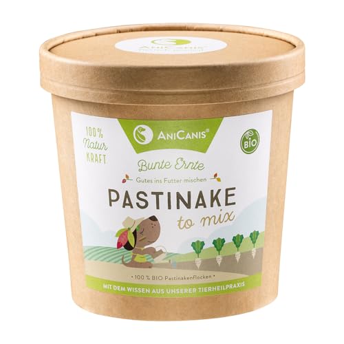 AniCanis Bio Pastinakenflocken für Hunde - Pastinaken Gemüse Flocken getrocknet - Gemüseflocken - Multivitamine Mineralien Antioxidantien - Barf Flockenfutter Futterzusatz - 200g AniCanis Bio Pastinakenflocken für Hunde - Pastinaken Gemüse Flocken getrocknet - Gemüseflocken - Multivitamine Mineralien Antioxidantien - Barf Flockenfutter Futterzusatz - 200g von AniCanis