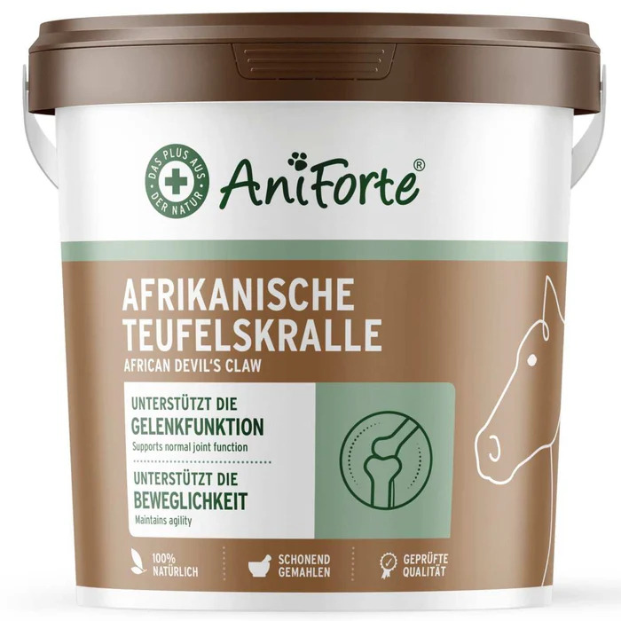 AniForte® Afrikanische Teufelskralle 1 kg zur Unterstützung von Sehnen & Gelenken von AniForte®