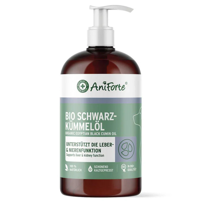 AniForte® Bio Ägyptisches Schwarzkümmelöl 500 ml Für Immunsystem & Leber von AniForte®