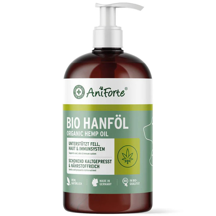 AniForte® Bio Hanföl 500 ml Für Haut, Fell & Immunsystem von AniForte®