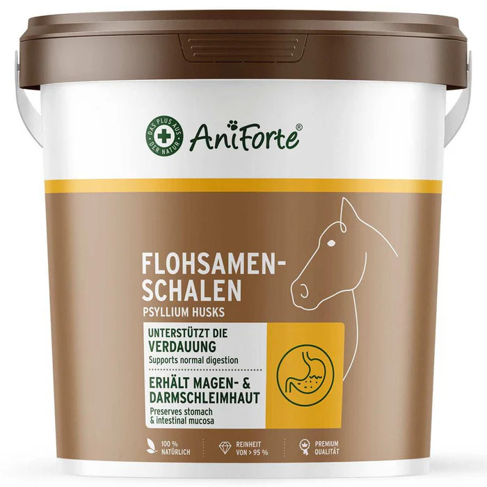 AniForte® Flohsamenschalen 2,5kg Unterstützt die Verdauung von AniForte®