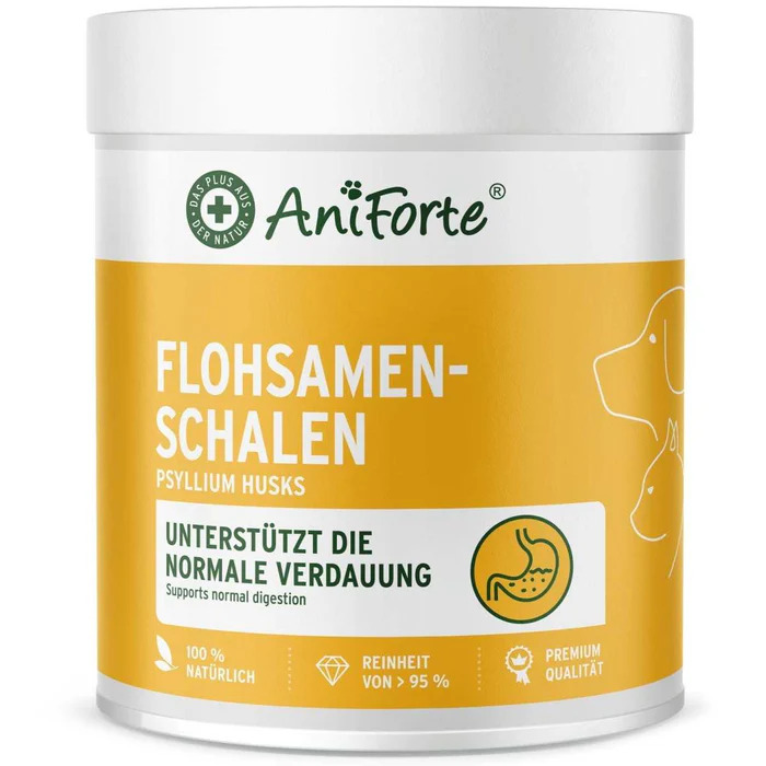 AniForte® Flohsamenschalen 250g Unterstützt die Verdauung von AniForte®