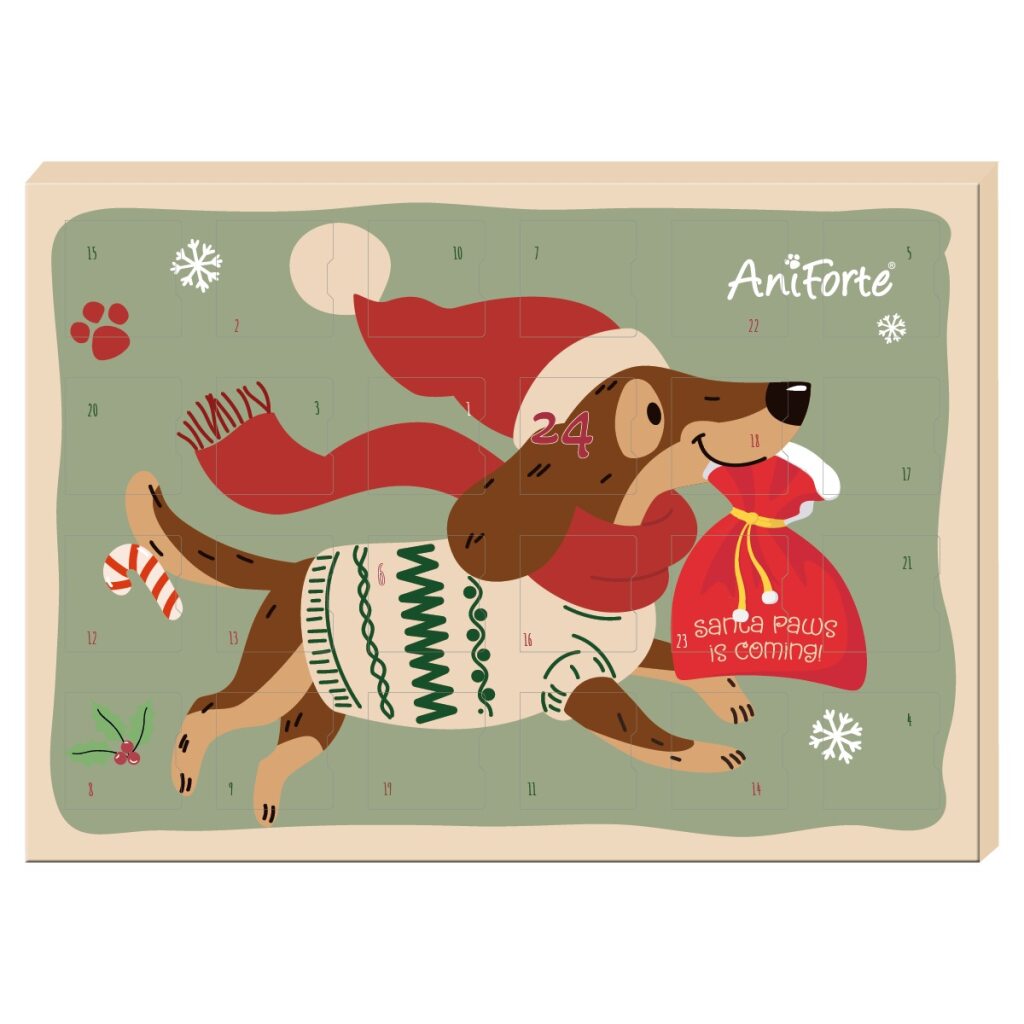 Adventskalender 2025 für Hunde von AniForte