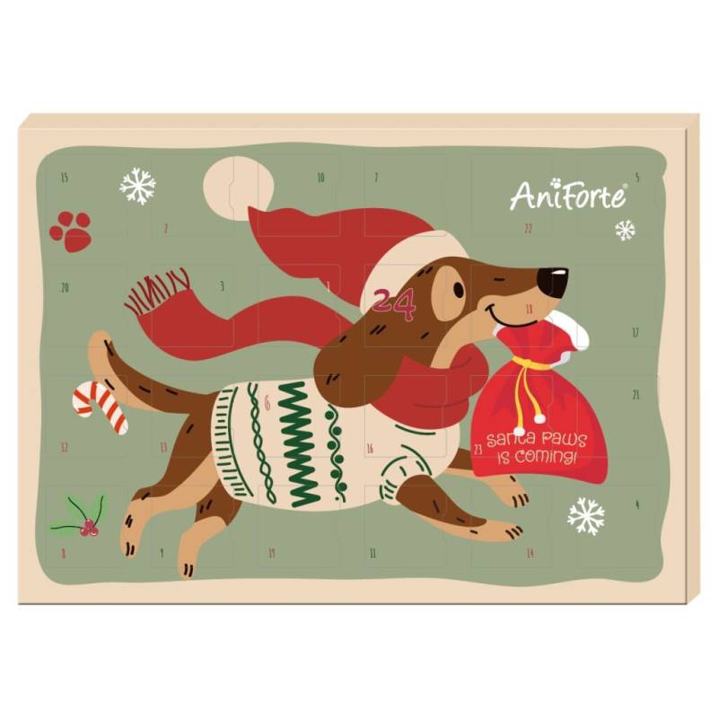 Adventskalender 2025 für Hunde von AniForte