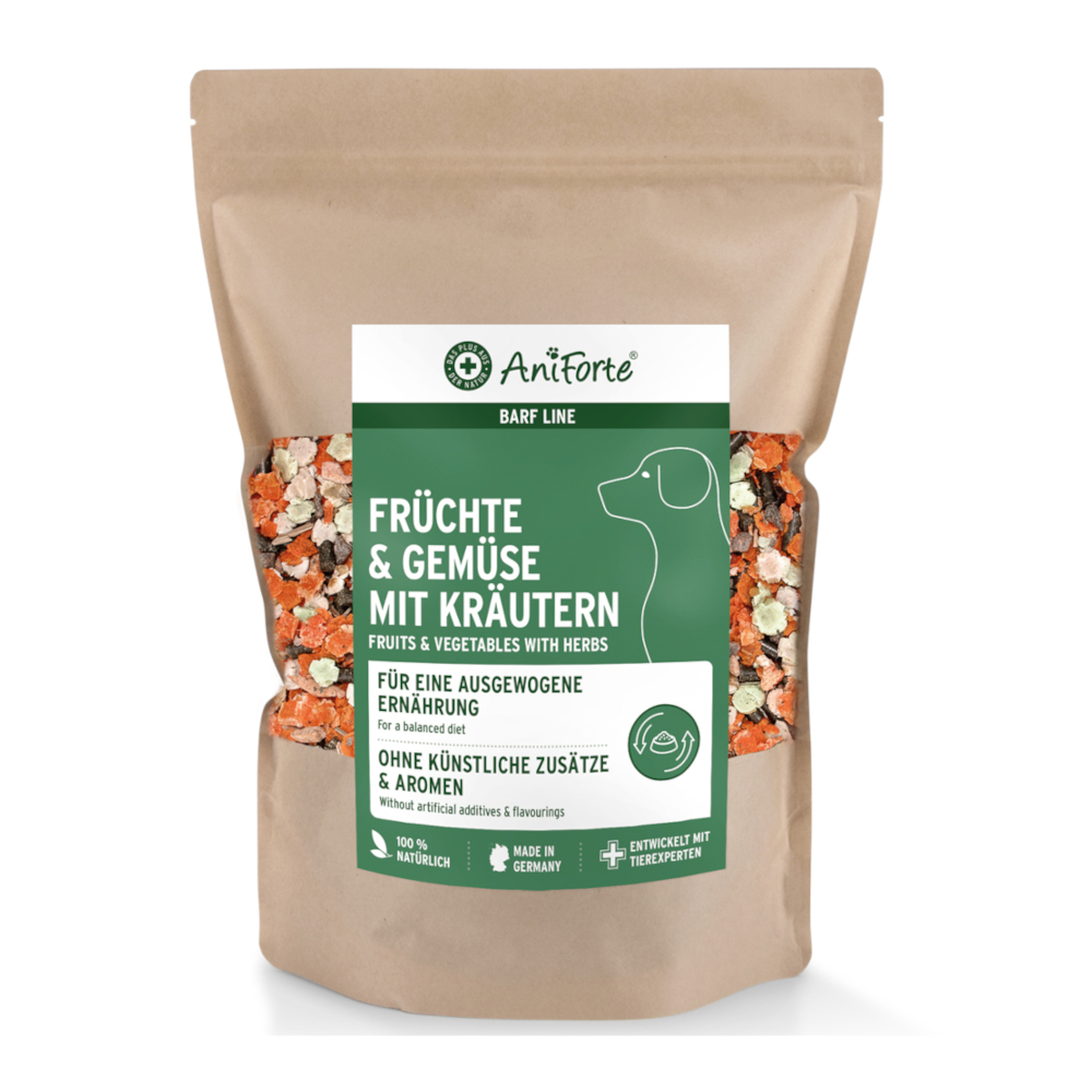AniForte BARF-Line Früchte & Gemüse mit Kräutern - 1 kg AniForte BARF-Line Früchte & Gemüse mit Kräutern - 1 kg von AniForte