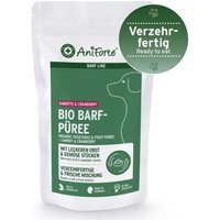 AniForte BIO BARF Püree Karotte & Cranberry 5x150 g von AniForte