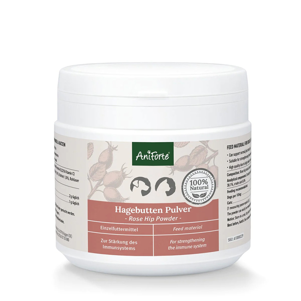 AniForte Hagebutten Pulver - Sparpaket: 2 x 250 g AniForte Hagebutten Pulver - Sparpaket: 2 x 250 g von AniForte