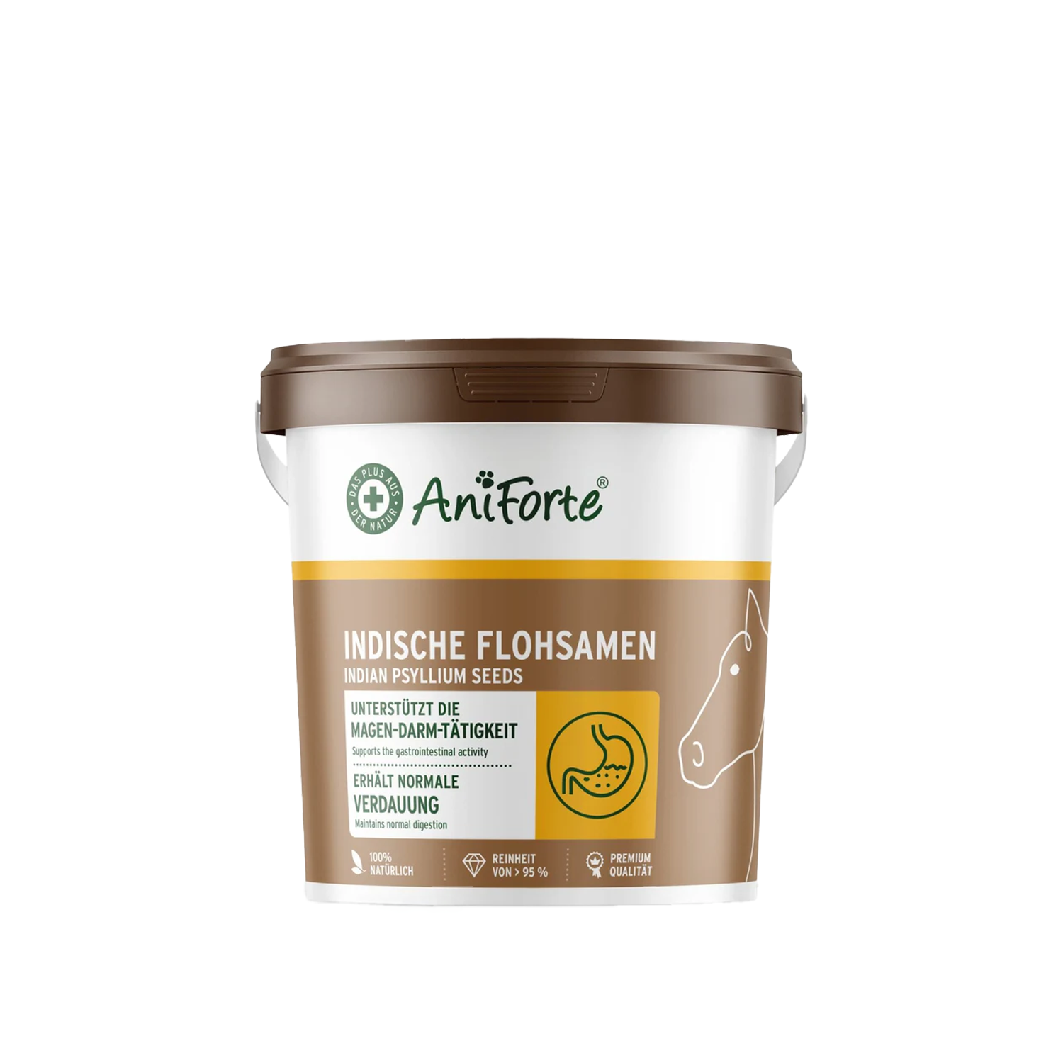 AniForte Indiase Flohsamen 3 kg - für Pferde von AniForte
