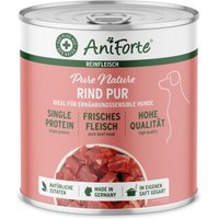 AniForte Nassfutter Rind Pur (6 x 400g) 4,8 kg von AniForte